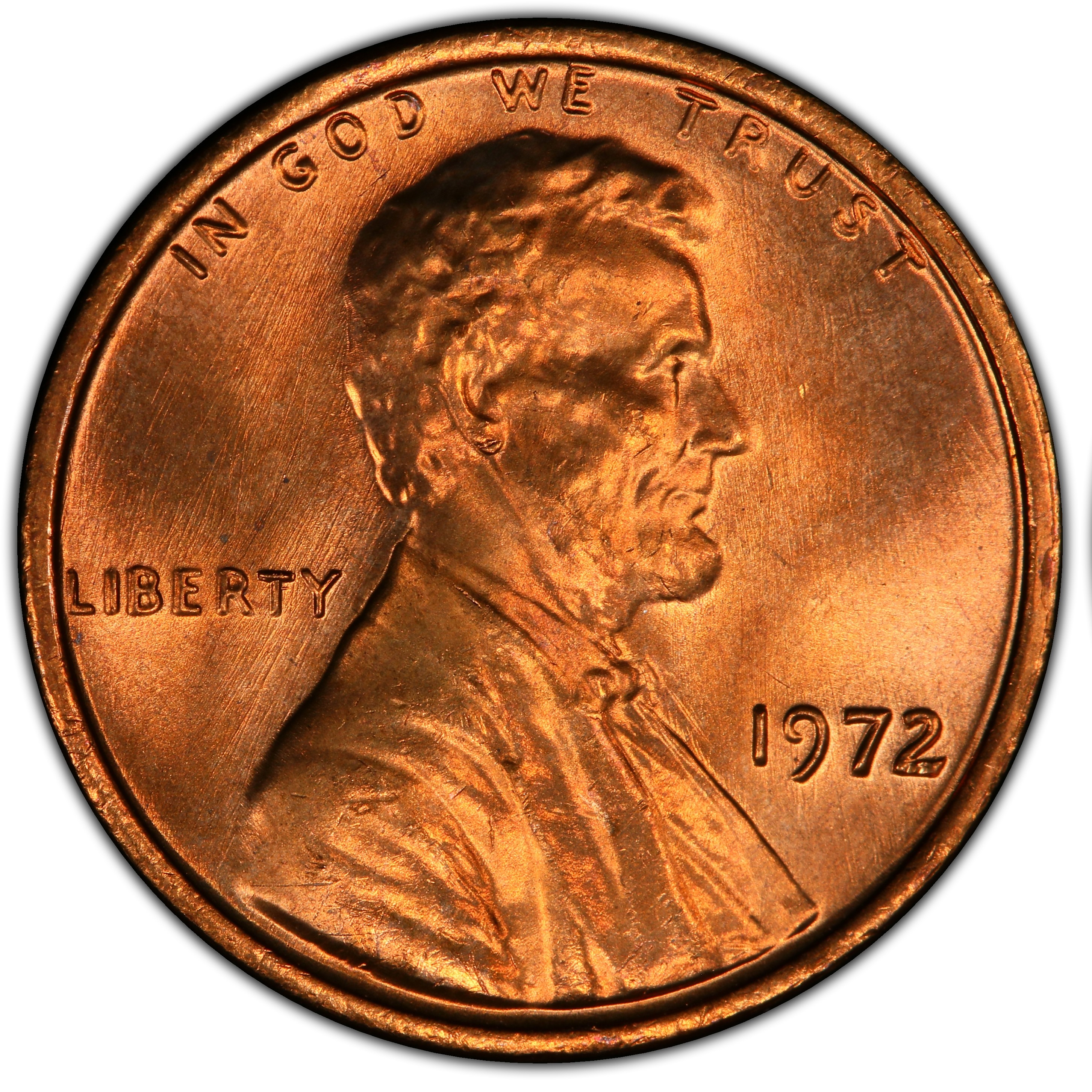 Normal 1972 cent for comparison