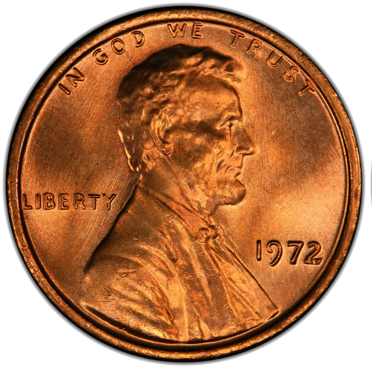 Normal 1972 cent for comparison