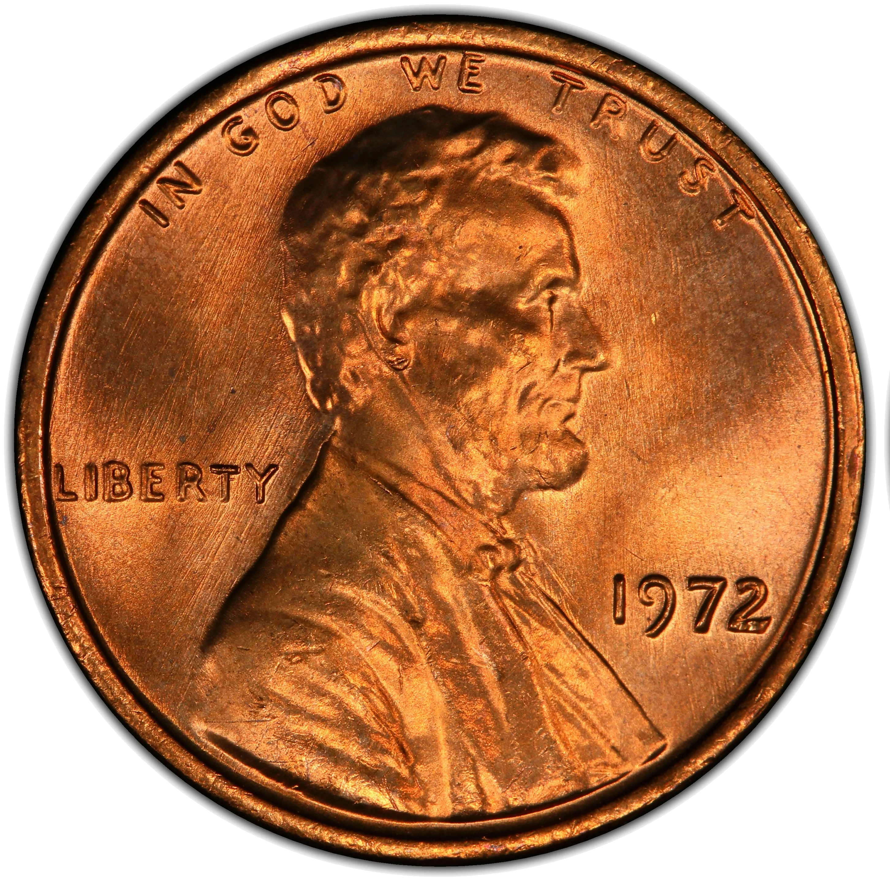 Normal 1972 cent for comparison