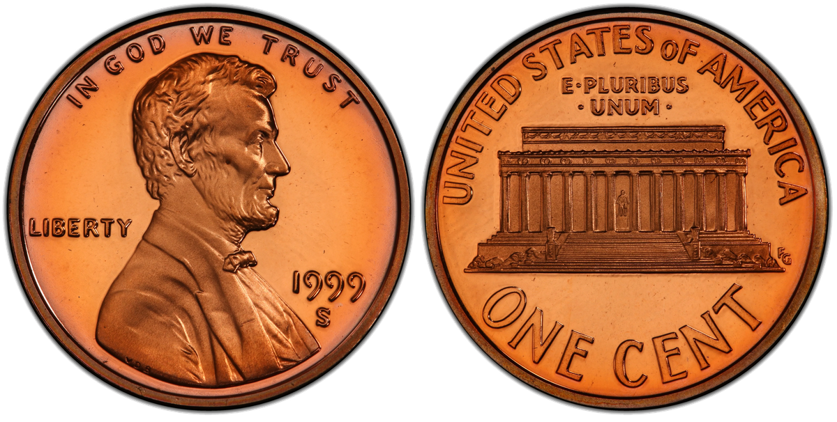 1999-S Close AM proof — business strike die used on proof (error)