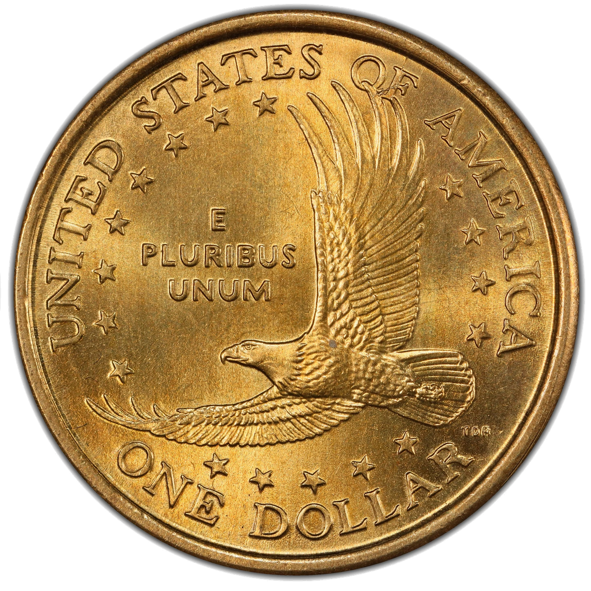 2000 Sacagawea/State Quarter mule — reverse (State Quarter eagle)