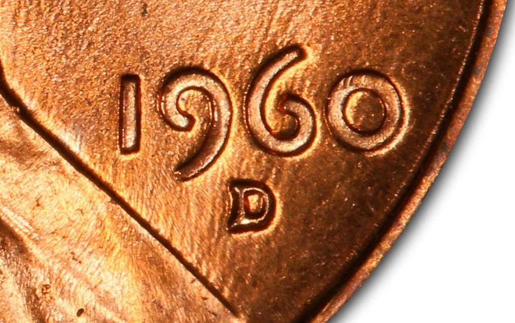 Normal mint mark for comparison