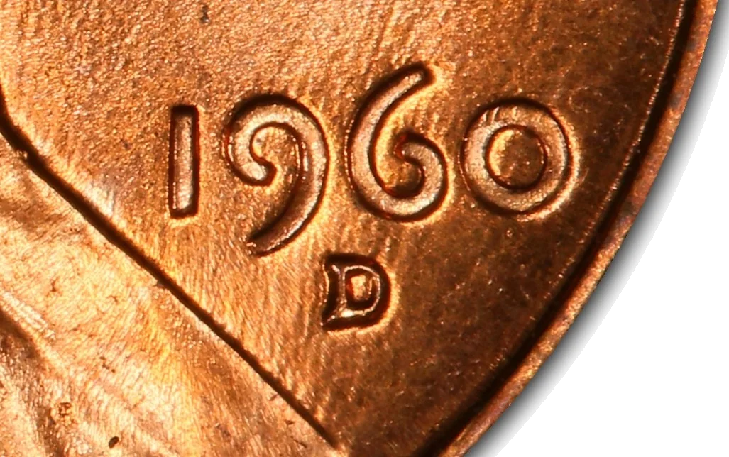 Normal mint mark for comparison