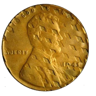 Post-mint damage that resembles an error