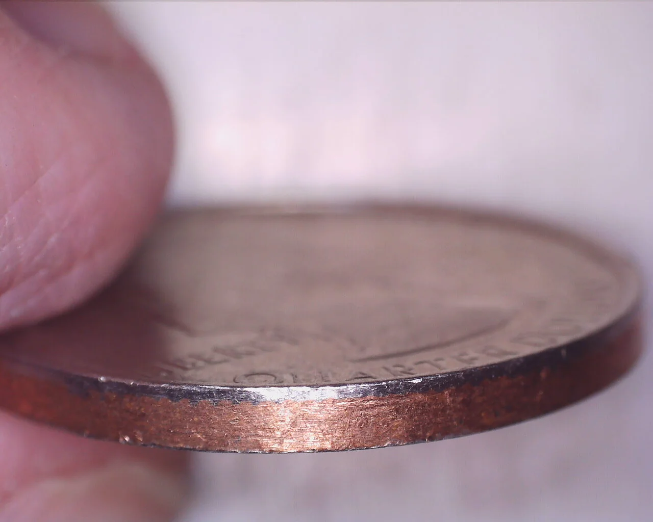 Edge damage that mimics a rim error