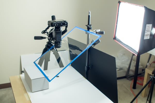 Axial lighting example revealing surface details