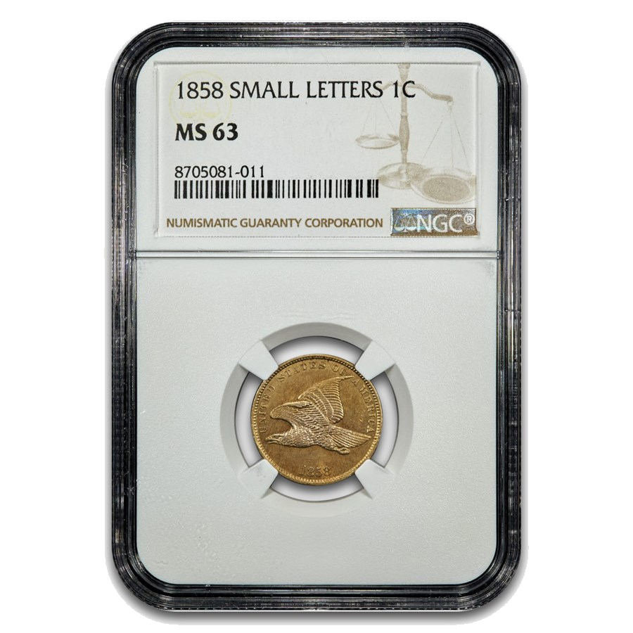 Straight-graded example of the same coin type for comparison