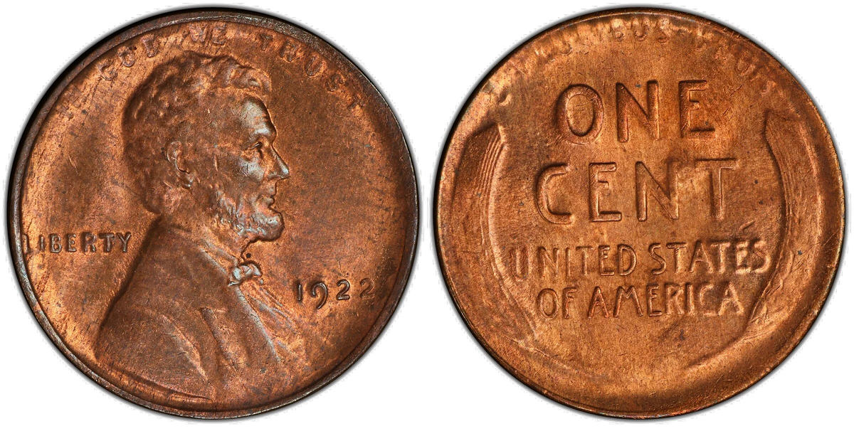 1922 No D reverse comparison