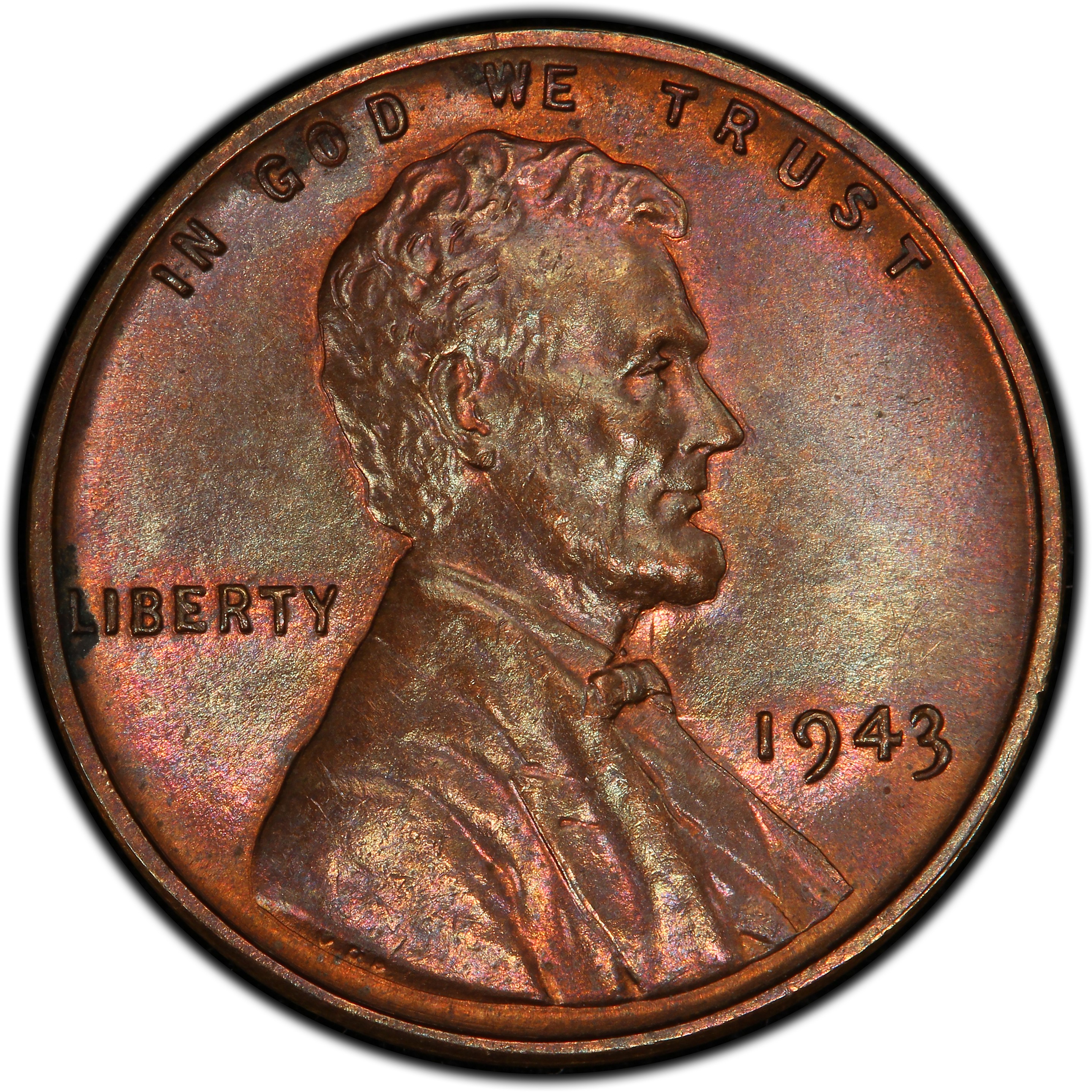 Genuine 1943 bronze cent — extremely rare