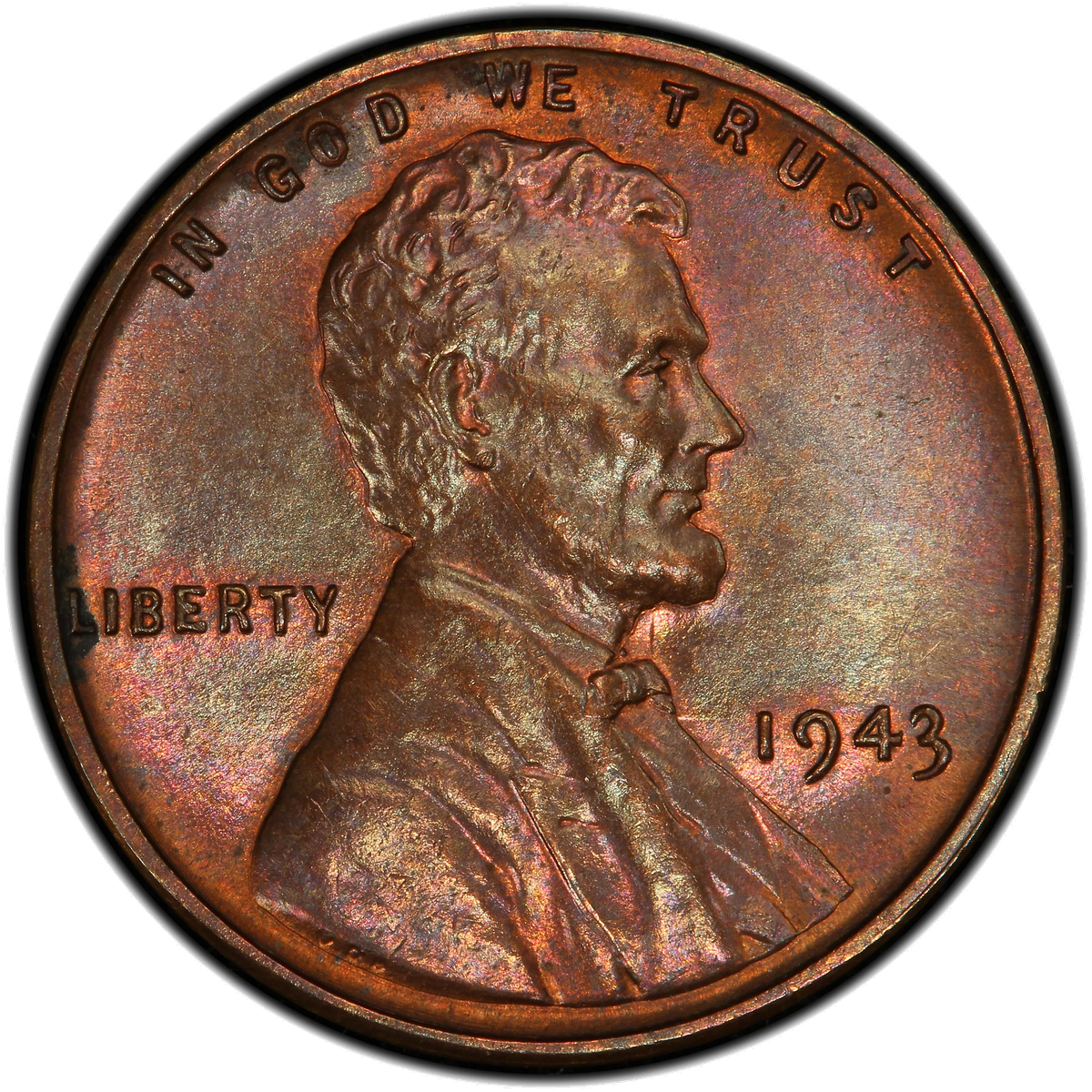 Genuine 1943 bronze cent — extremely rare