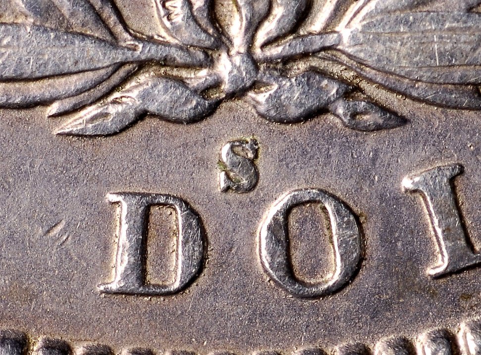 Known 1893-S Morgan counterfeit