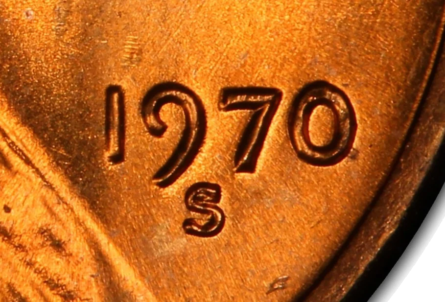 1970-S large date close-up