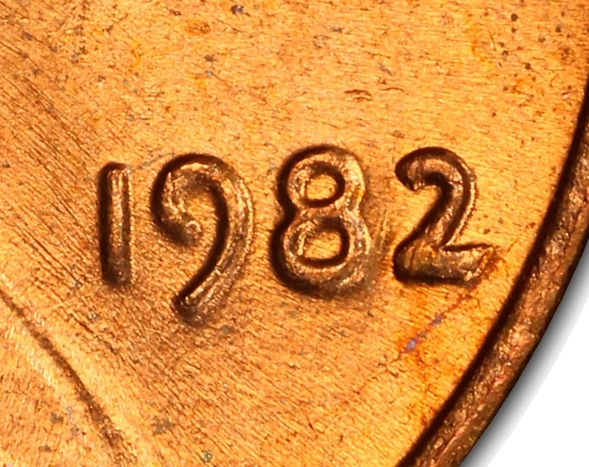 1982 large date close-up