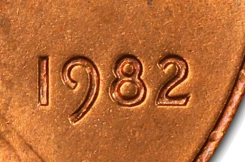 1982 small date close-up