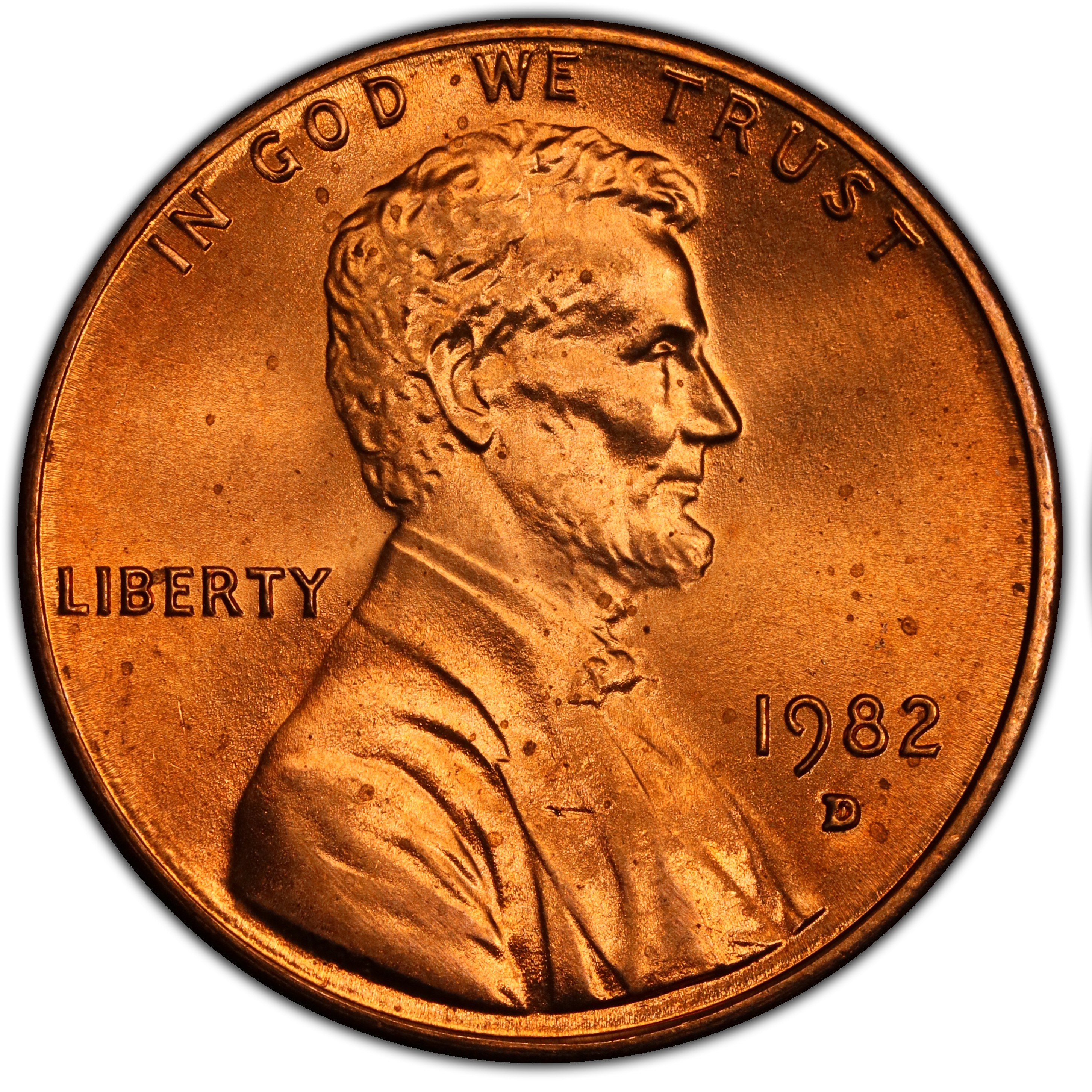 1982 Lincoln cent