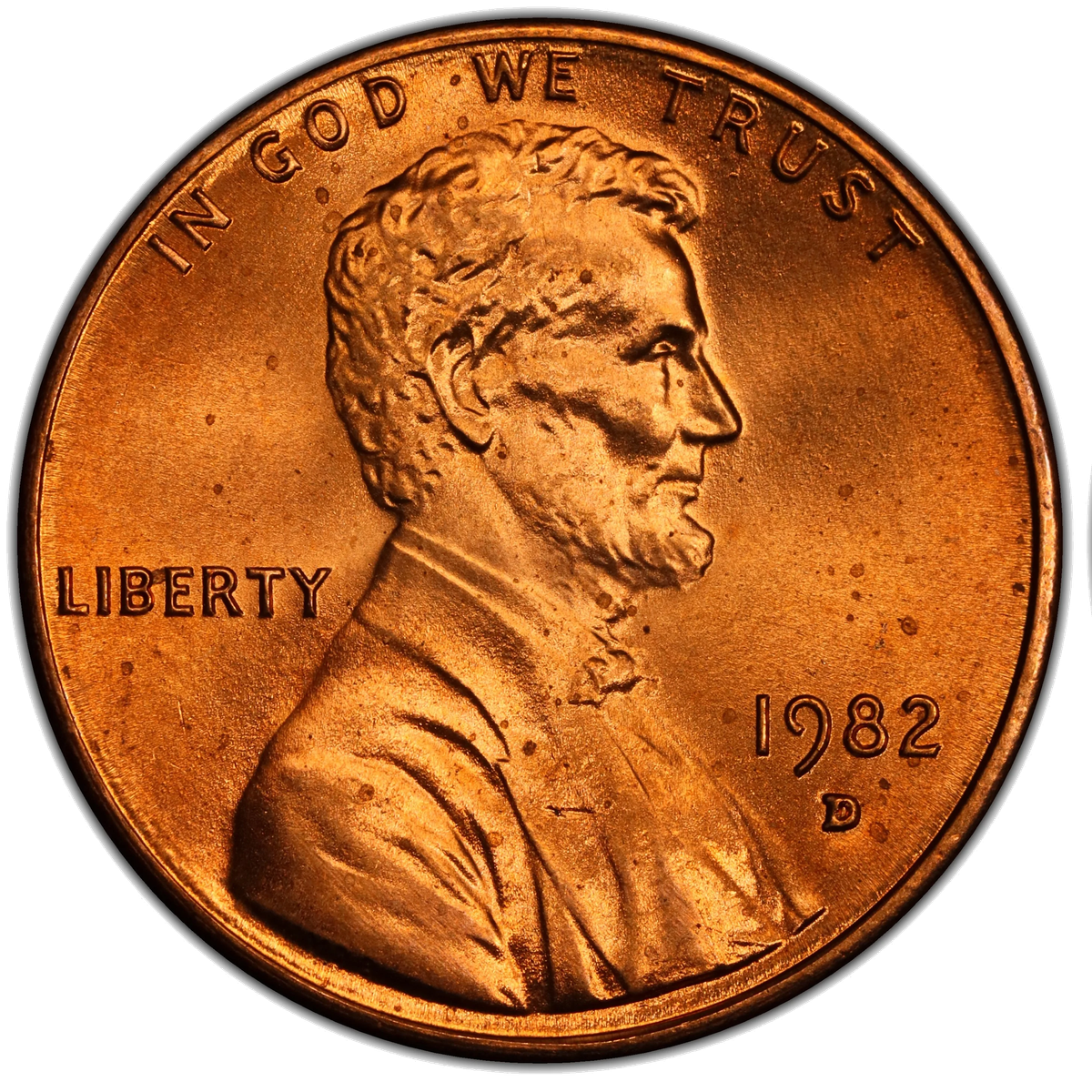 1982 Lincoln cent