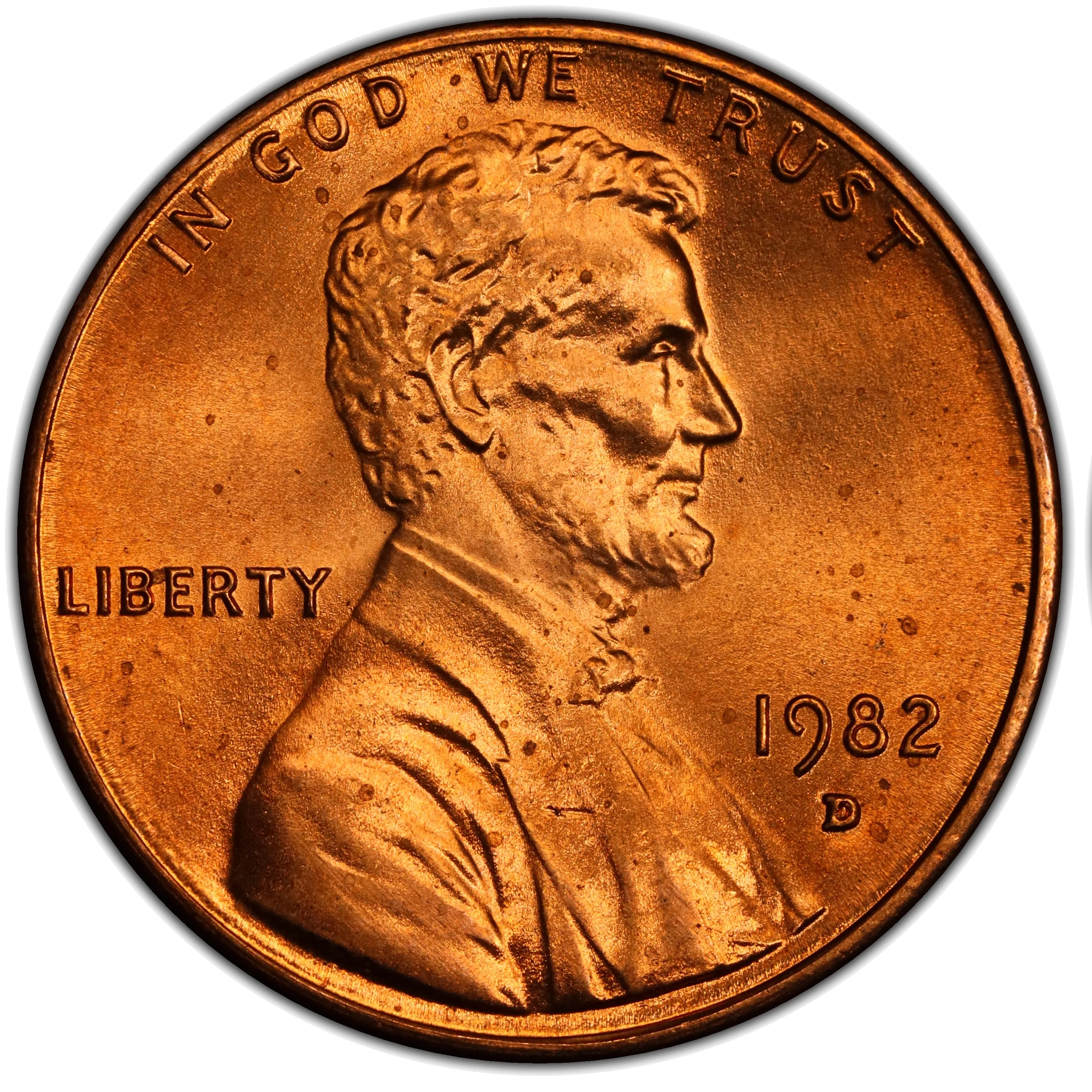 1982 Lincoln cent