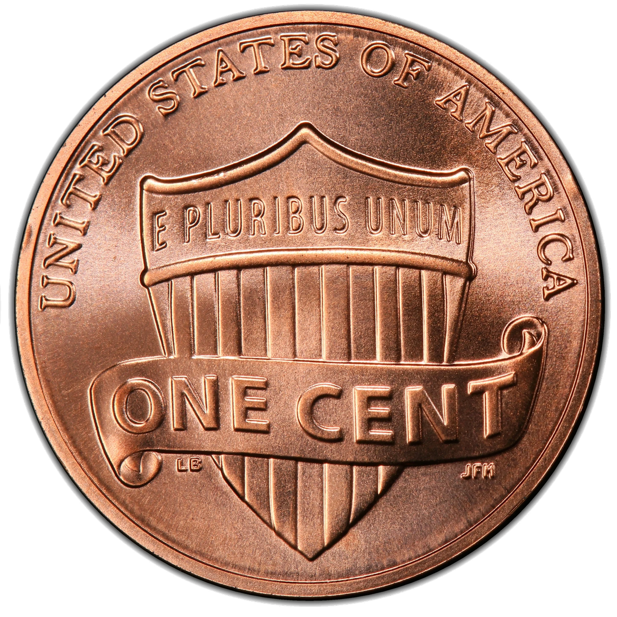 Lincoln Shield cent reverse — Union Shield