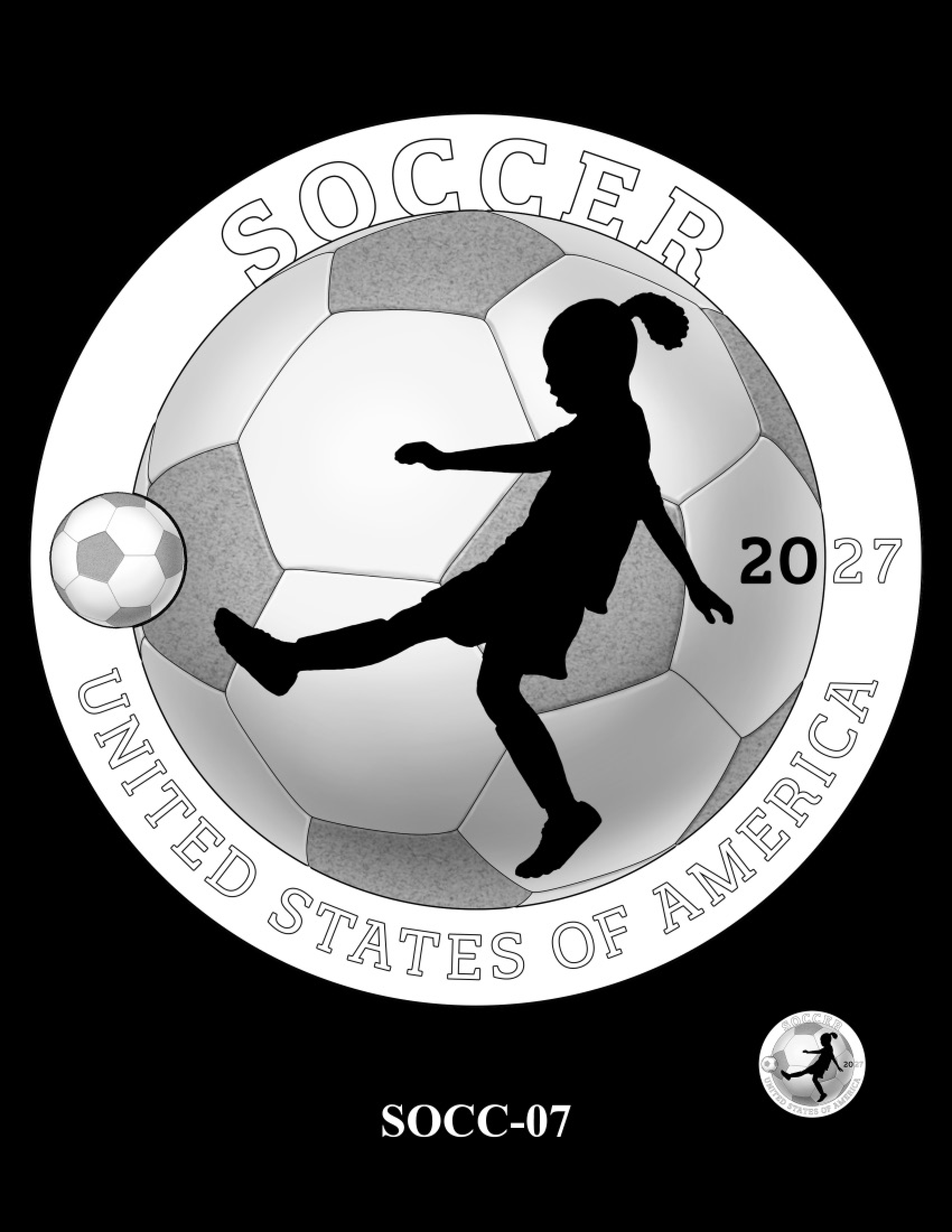 SOCC-07 — winning soccer design for the 2027 Youth Sports Quarter